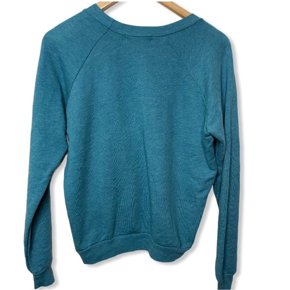 Wildfox Lost In The Wild Crewneck Sweatshirt Teal